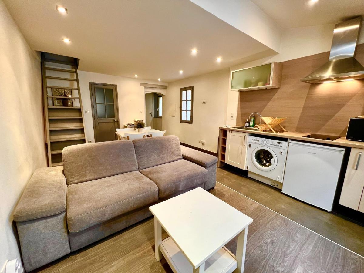 Ferienwohnung Superbe 2P Mezzanine Au Coeur Du Vieil Antibes Exterior foto