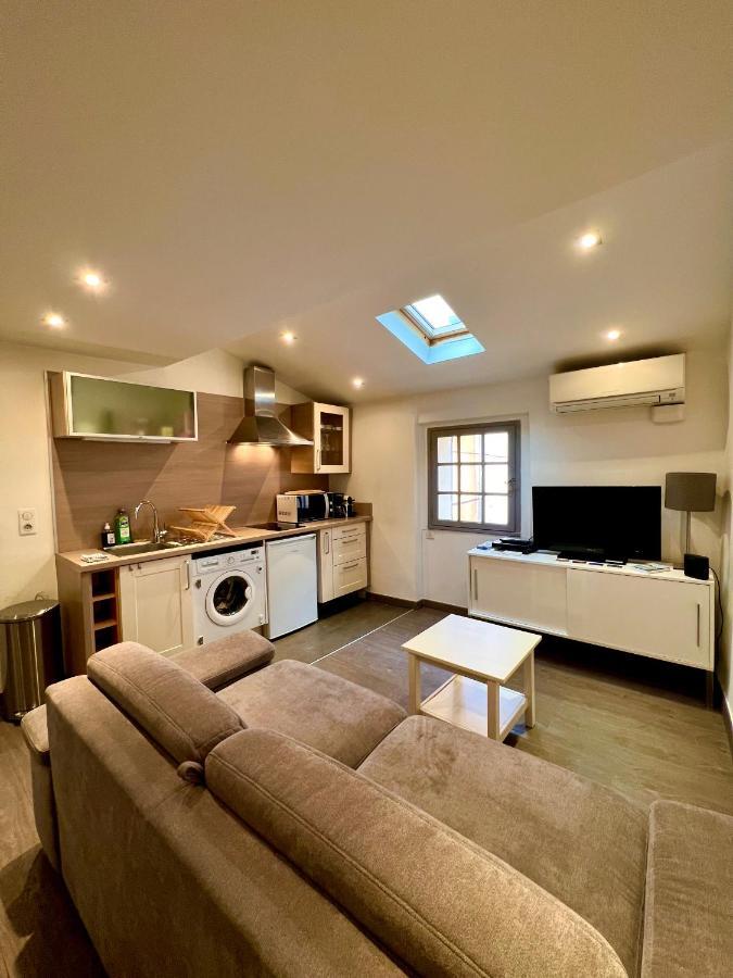 Ferienwohnung Superbe 2P Mezzanine Au Coeur Du Vieil Antibes Exterior foto